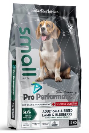 Pro Performance Yetişkin Küçük Irk Köpek Kuzu Etli ve Yaban Mersinli Mama 12 kg