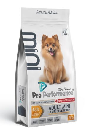 Pro Performance Yetişkin Mini Irk Köpek Kuzu Etli ve Yaban Mersinli Mama 2 kg